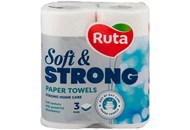 Рушники паперові Ruta Soft & Strong 3-шари 2шт/уп