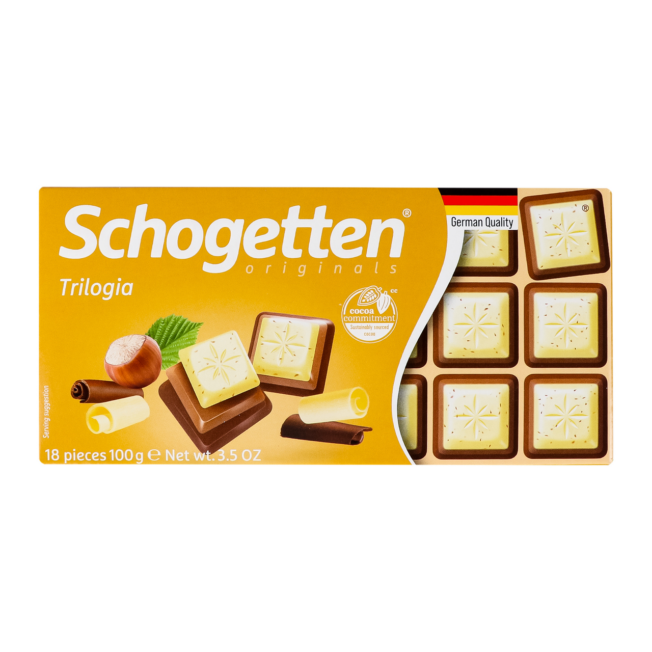 Шоколад Schogetten trilogia