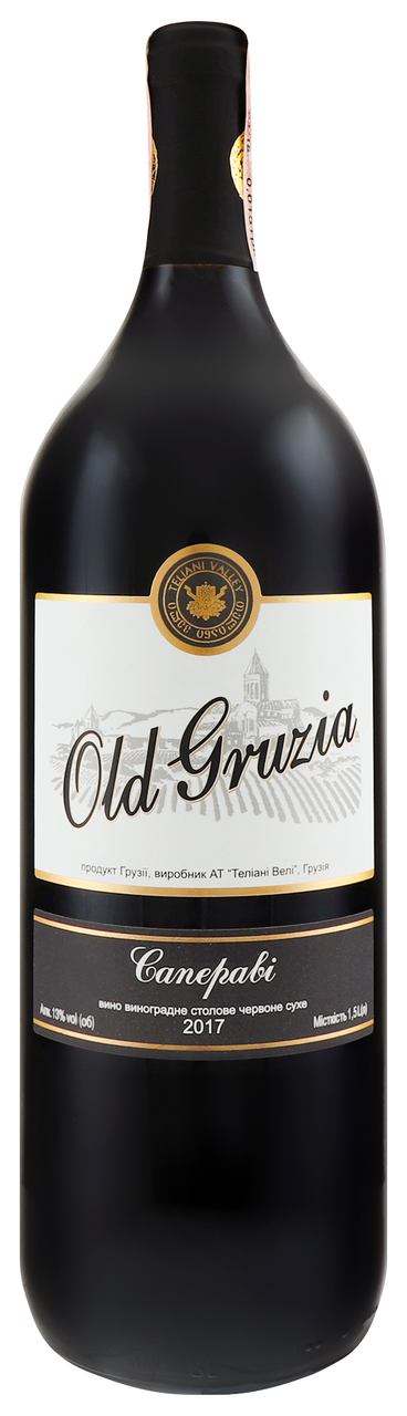Old Gruzia Вино Сапераві червоне сухе 13% 1,5л