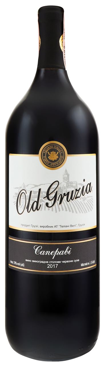 Old Gruzia Вино Сапераві червоне сухе 13% 1,5л
