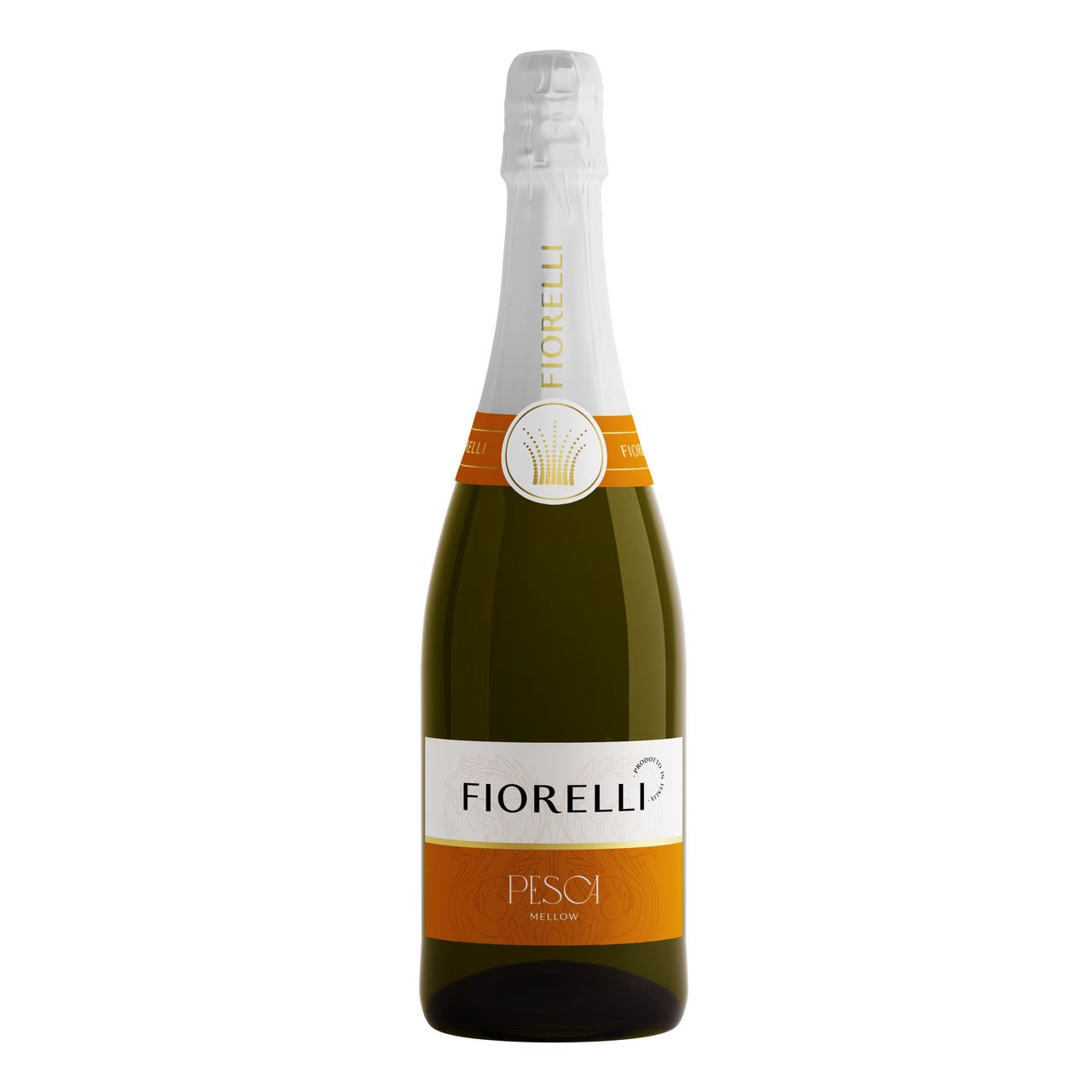 Fiorelli Винний напій Fragolino Pesca білий ігрист 7% 0,75л