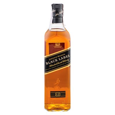 JOHNNIE WALKER Віскі Black Label 12 р 40% 0,7л в коробці