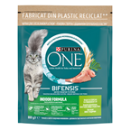 Корм для котів Purina One Indoor з індичкою та злаками 800г