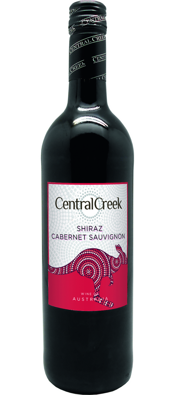 Central Creek Вино Shiraz Cabernet Sauvignon черв 12,5% 0,75л