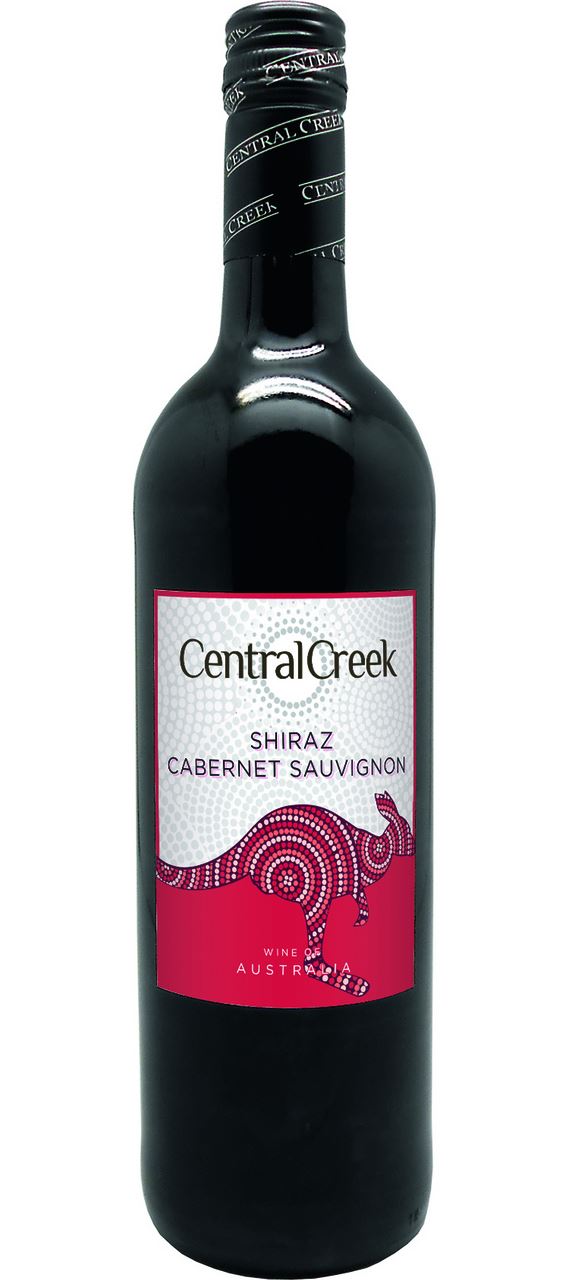 Central Creek Вино Shiraz Cabernet Sauvignon черв 12,5% 0,75л