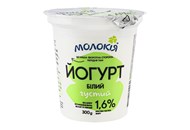 Йогурт Молокія Білий густий 1.6% 300г