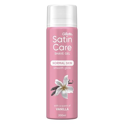 Satin Care Гель для гоління Gillette Vanilla Cashmere 200мл