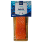 Сьомга Metro Chef слабосолена філе-шматок на шкірі 300г
