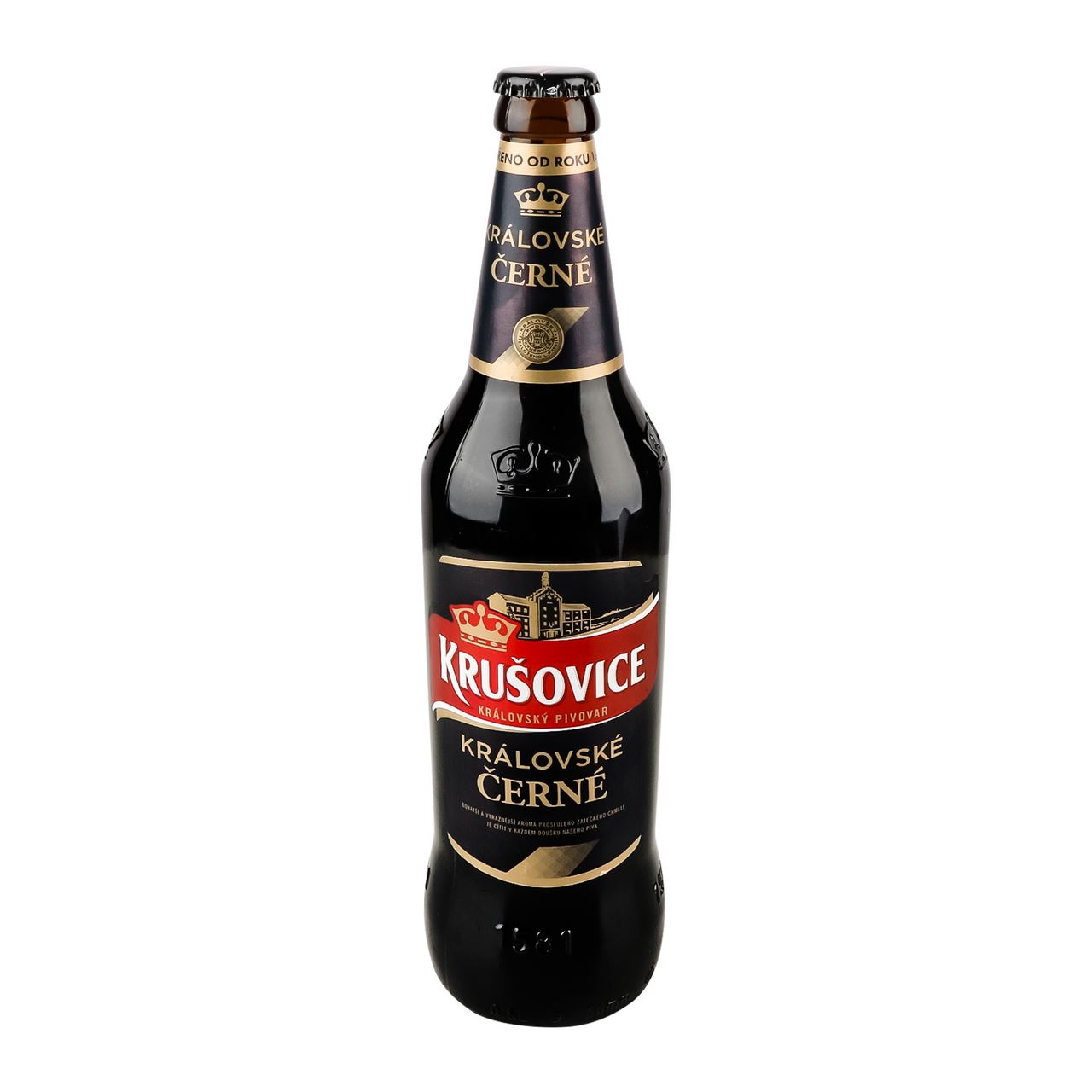 KRUŠOVICE Пиво Kralovske Cerne темне 3,8% 0,5л