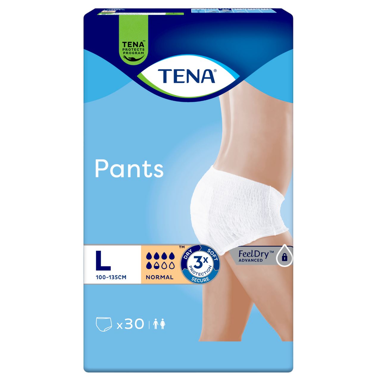 Tena Підгузки-трусики для дорослих Pants Normal Large 30шт