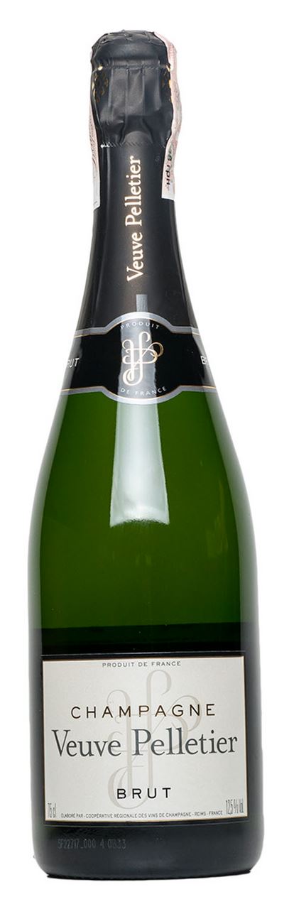 Veuve Pelletier Шампанське біле брют 12,5% 0,75л