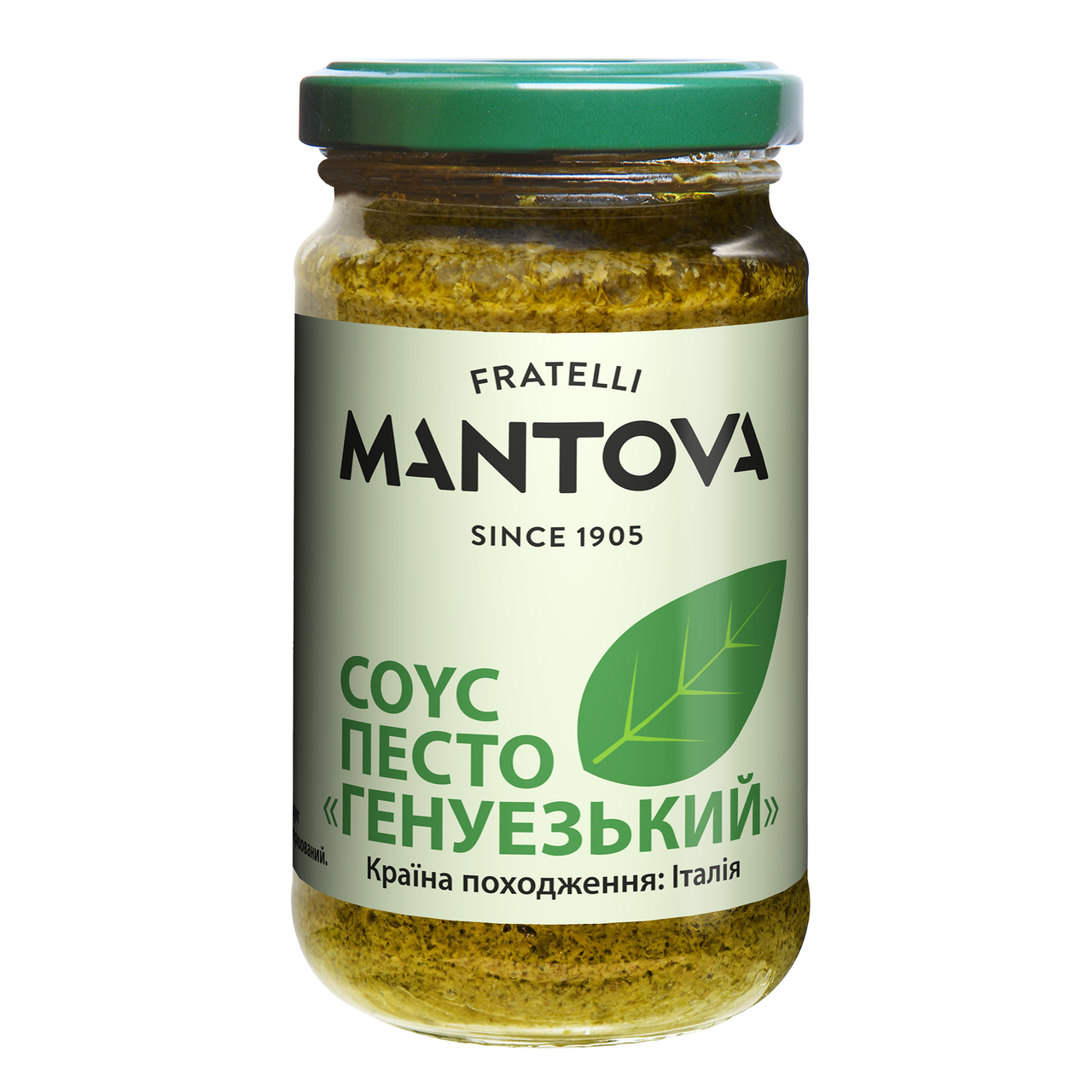 Fratelli Mantova Соус Песто Генузький 190г