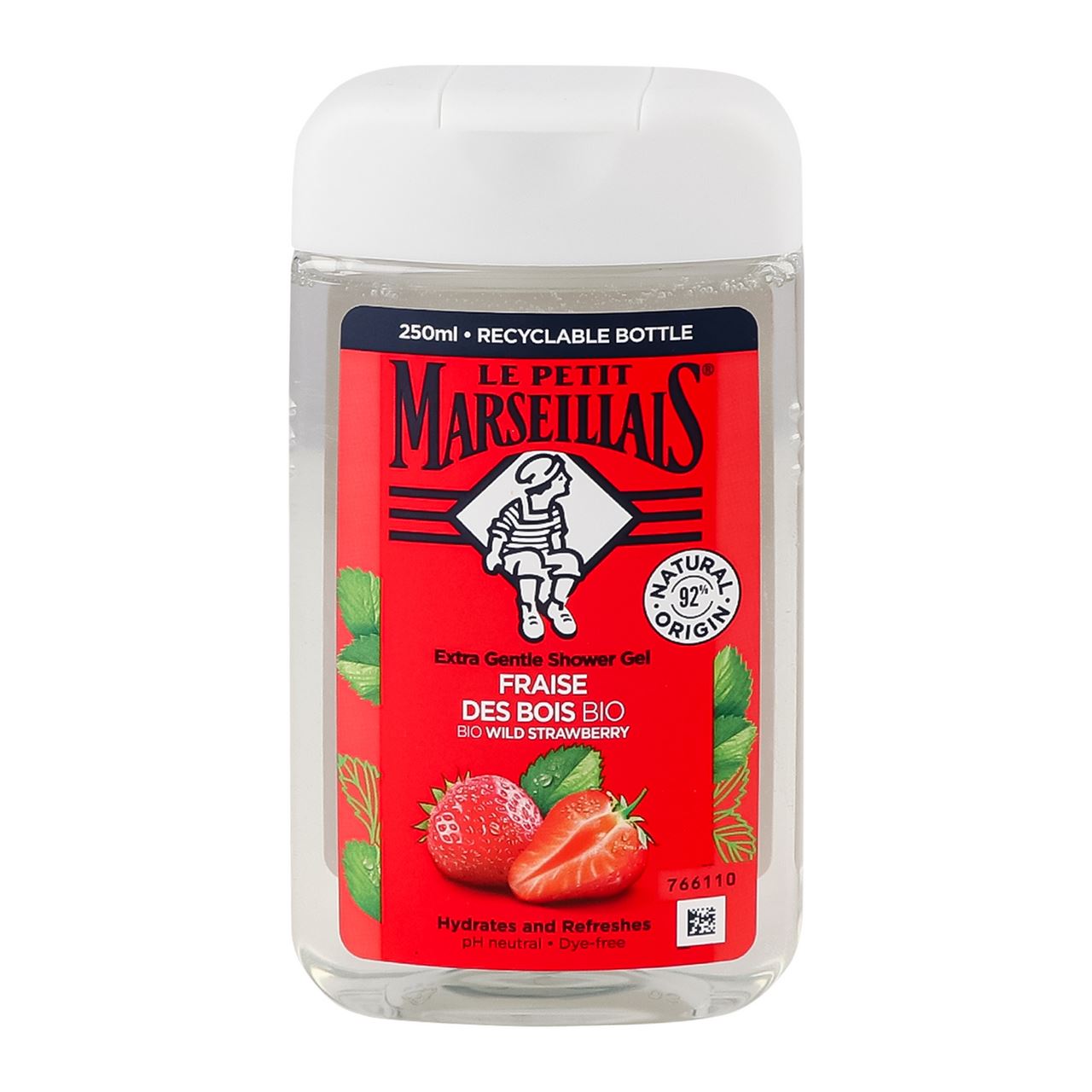 Le Petit Marseillais Гель для душу Bio Дика полуниця 0,25л