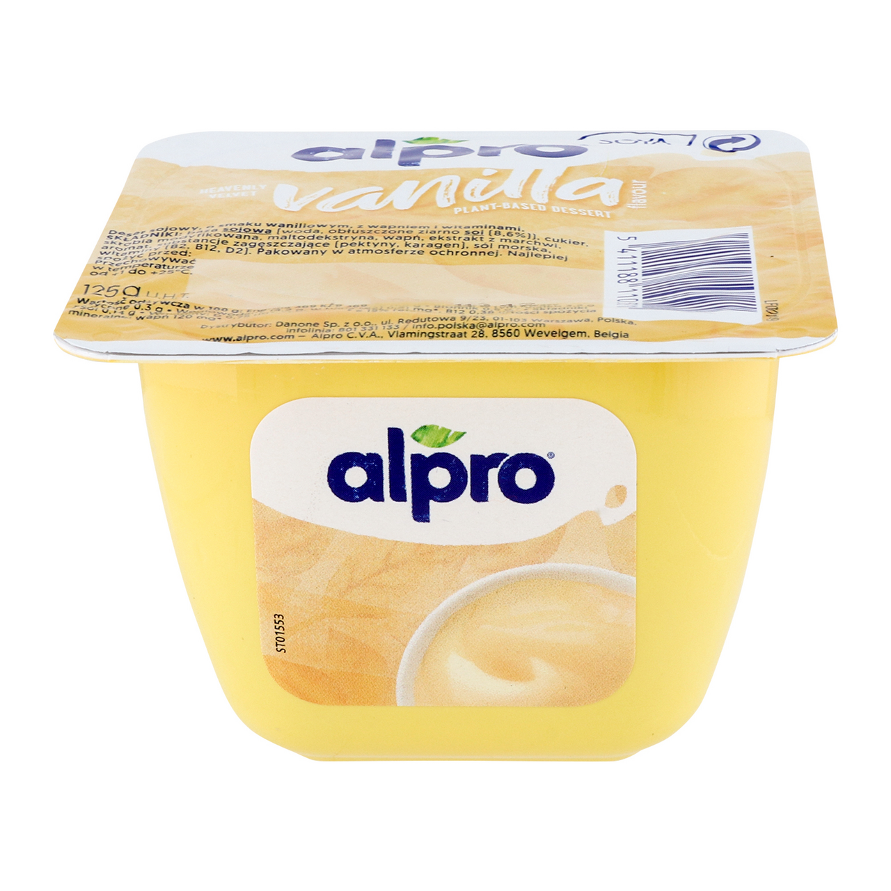 alpro Десерт соєвий з ванільним смаком 125г