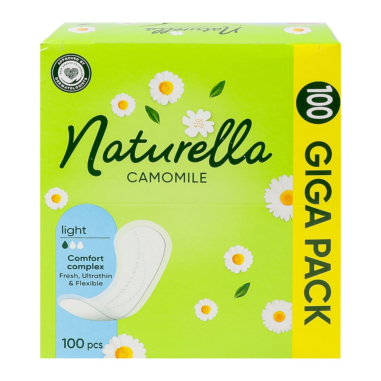 naturella Прокладки щоденні Light Camomile гігієнічн 100шт
