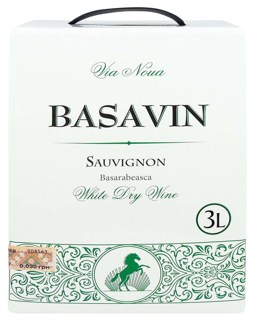 Basavin Вино Sauvignon біле сухе 11% 3л