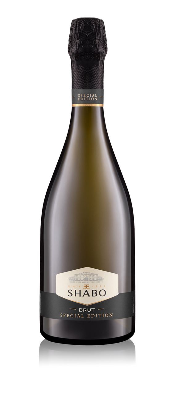 Shabo Вино ігристе біле сухе 10,5-13,5% 0,75л