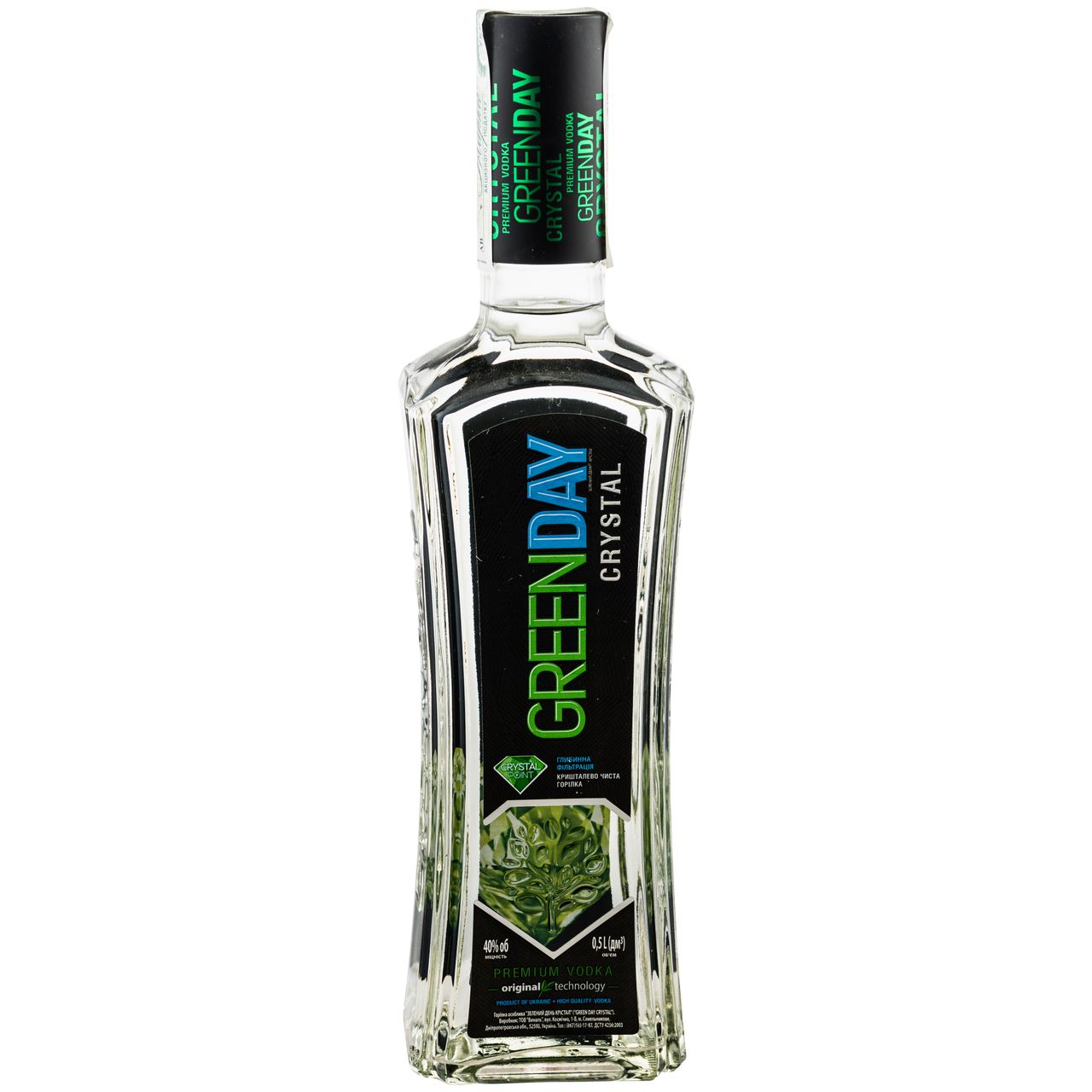Green Day Горілка Crystal особлива 40% 500мл