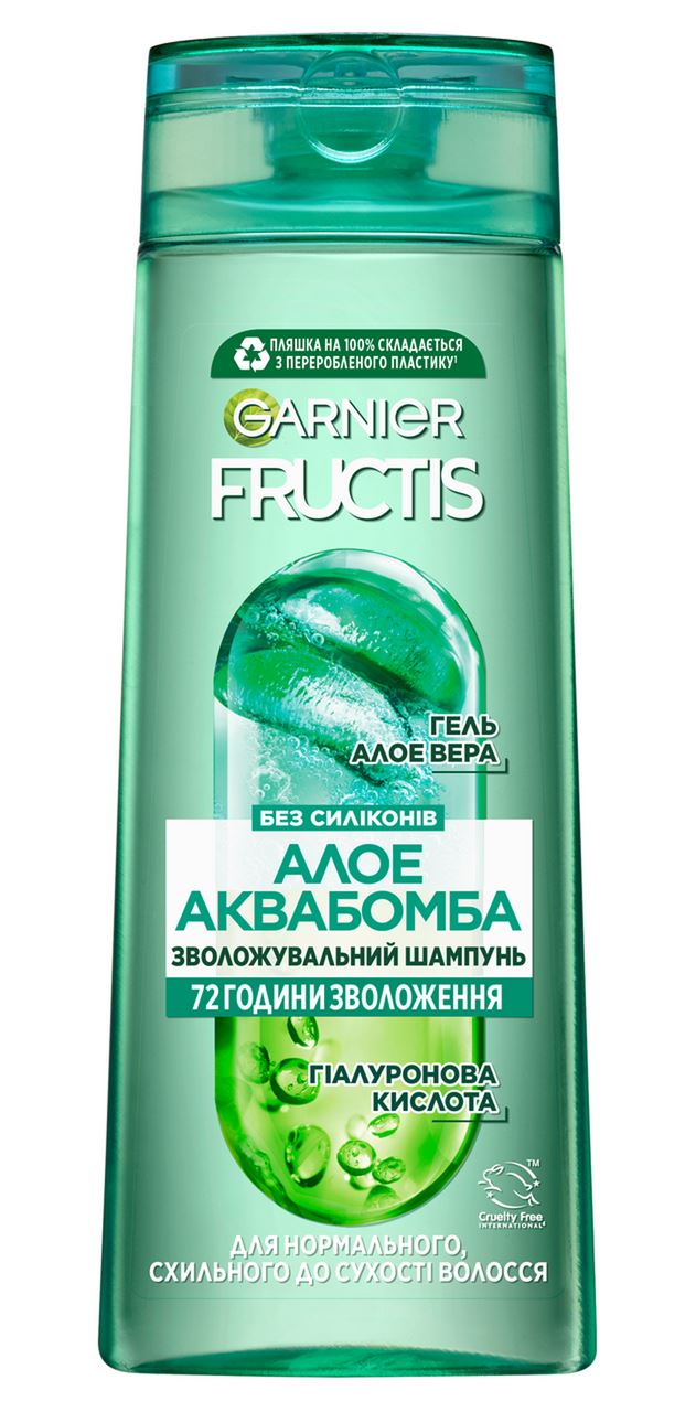 FRUCTÍS Шампунь Garnier Алое Аква бомба Зміцнюючий 0,4л