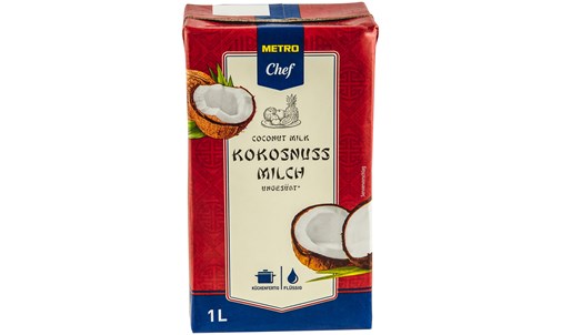 Молоко кокосове Metro Chef ультрапастеризоване 1л