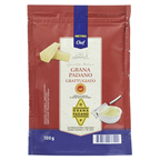 Сир Metro Chef Grana padano твердий тертий 32% 100г