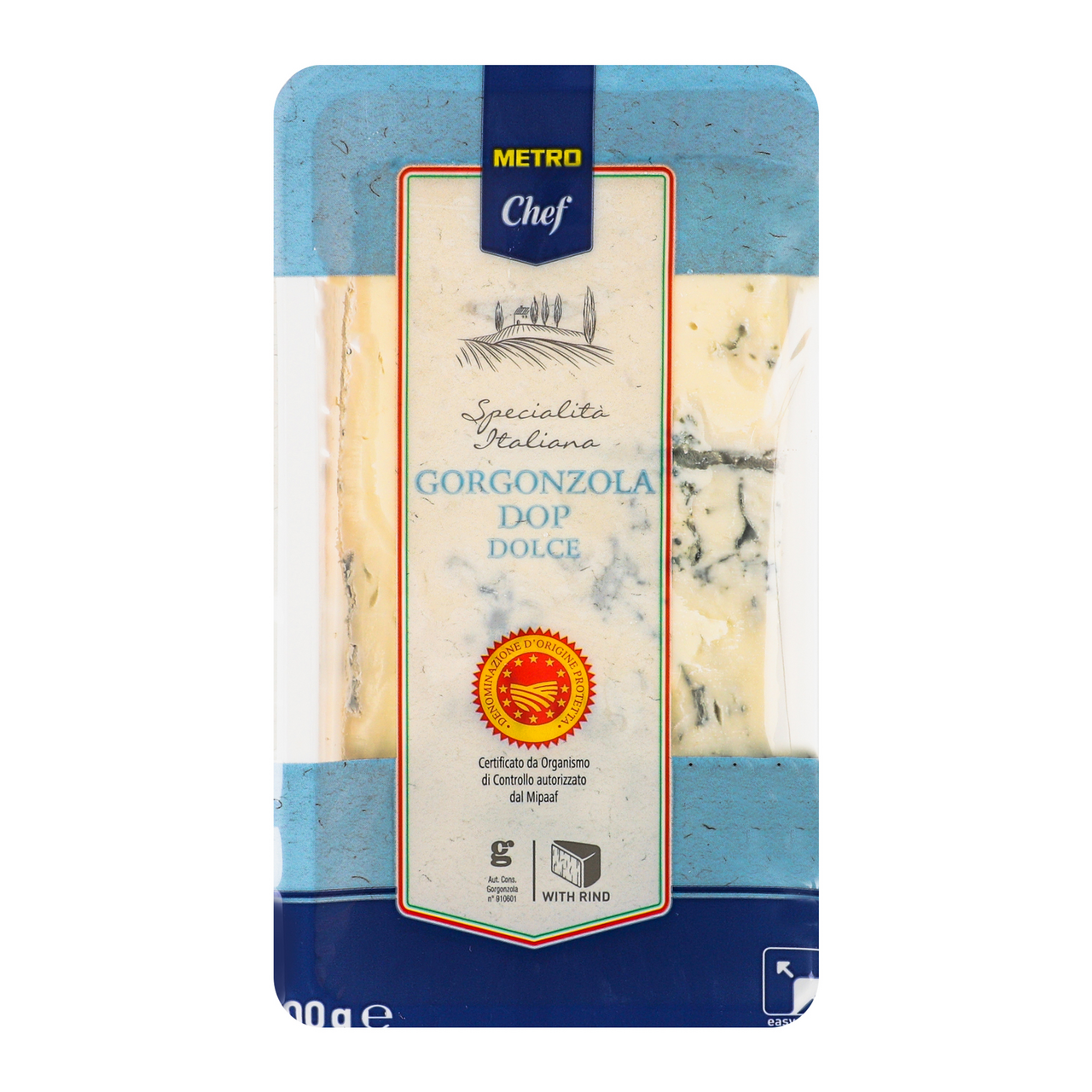 METRO Chef Сир Gorgonzola DOP Dolce м`який 56% 200г