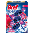 Bref Блок Color Activ+ Flower туалетний для унітазу Тріопак 3х50г 150г