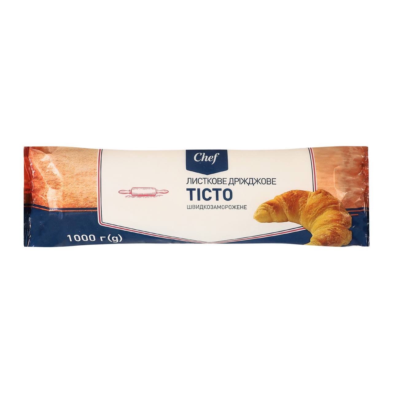 METRO Chef Тісто листкове дріжджове швидкозаморожене 1кг