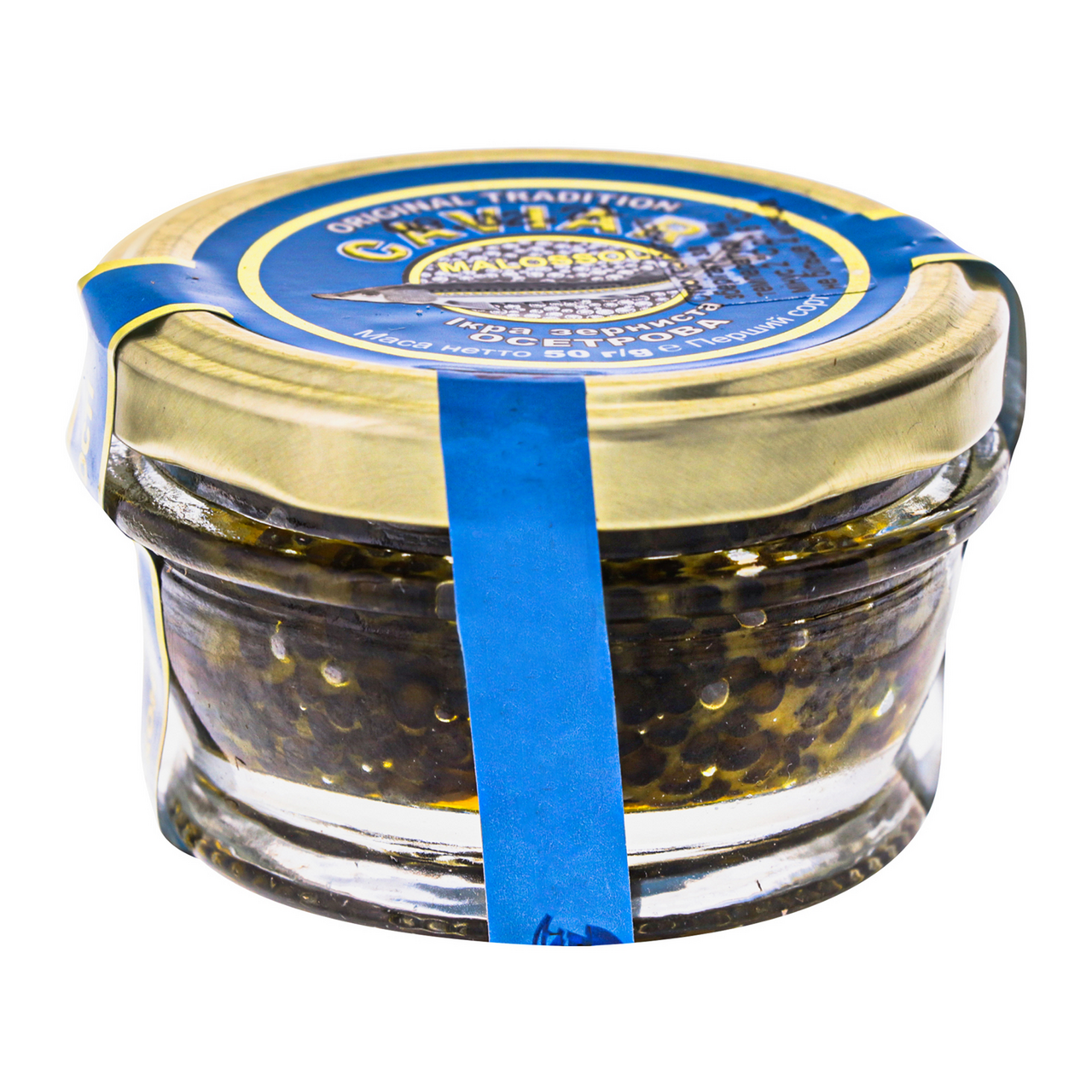 Malosol Ікра осетрова зерниста 50г