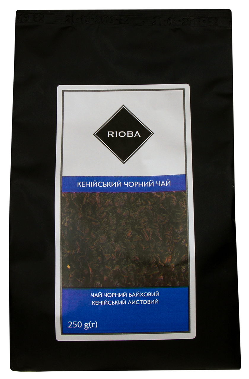 RIOBA Чай Кенійський чорний байховий 250г