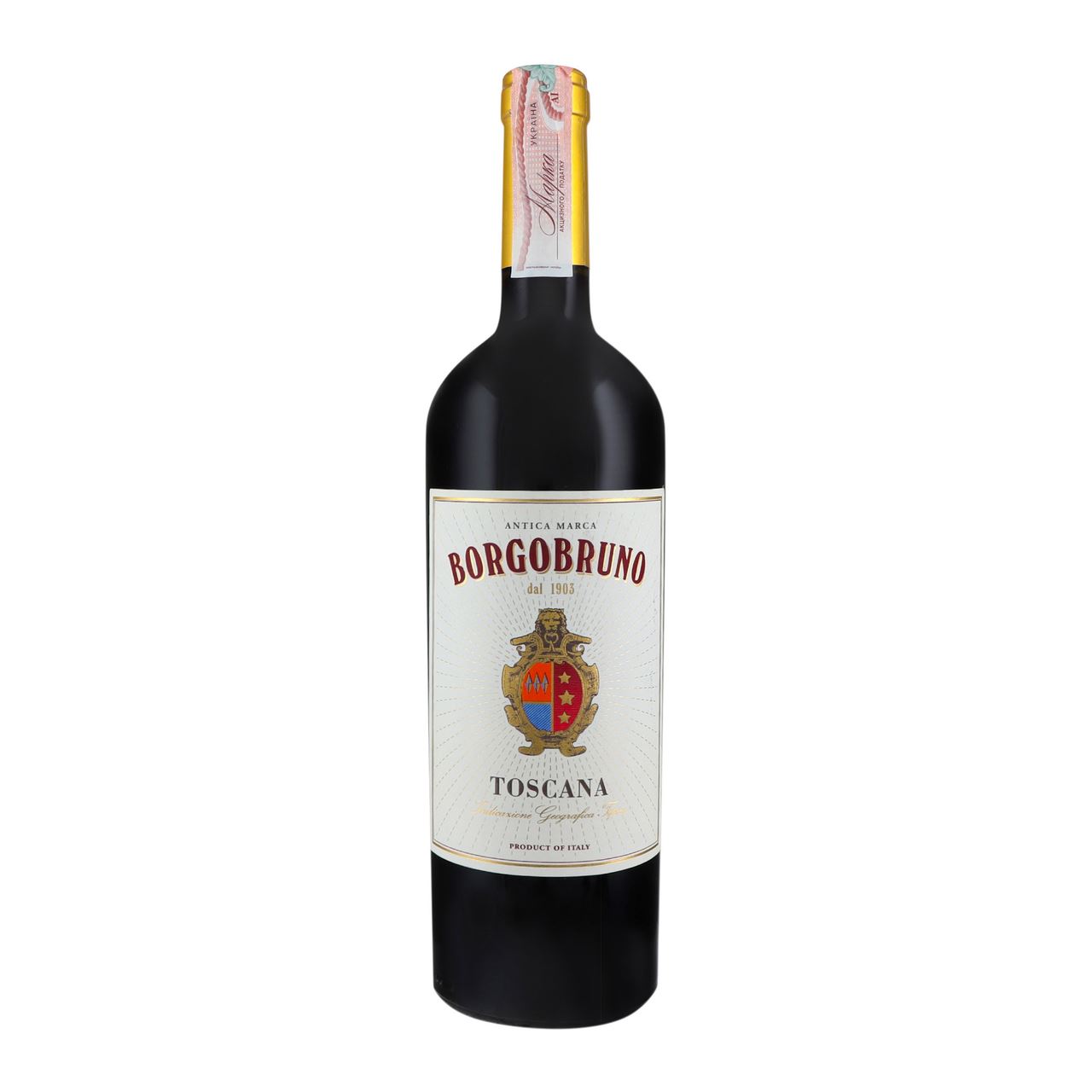 Borgobruno Вино Toscana Rosso червоне напівсухе 13,5% 0,75л