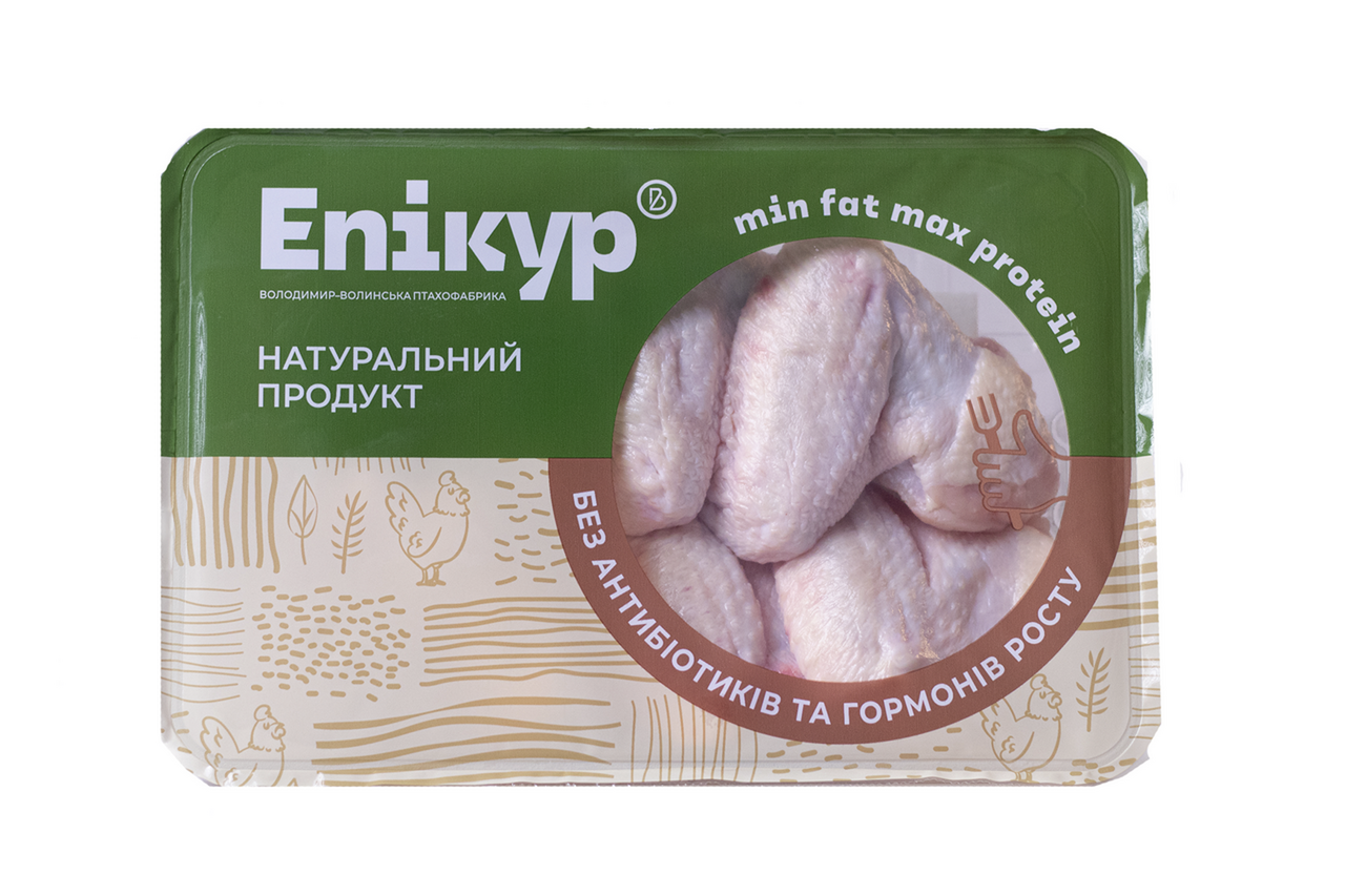 Крило курчат-бройлерів Епікур двухфалангове кг