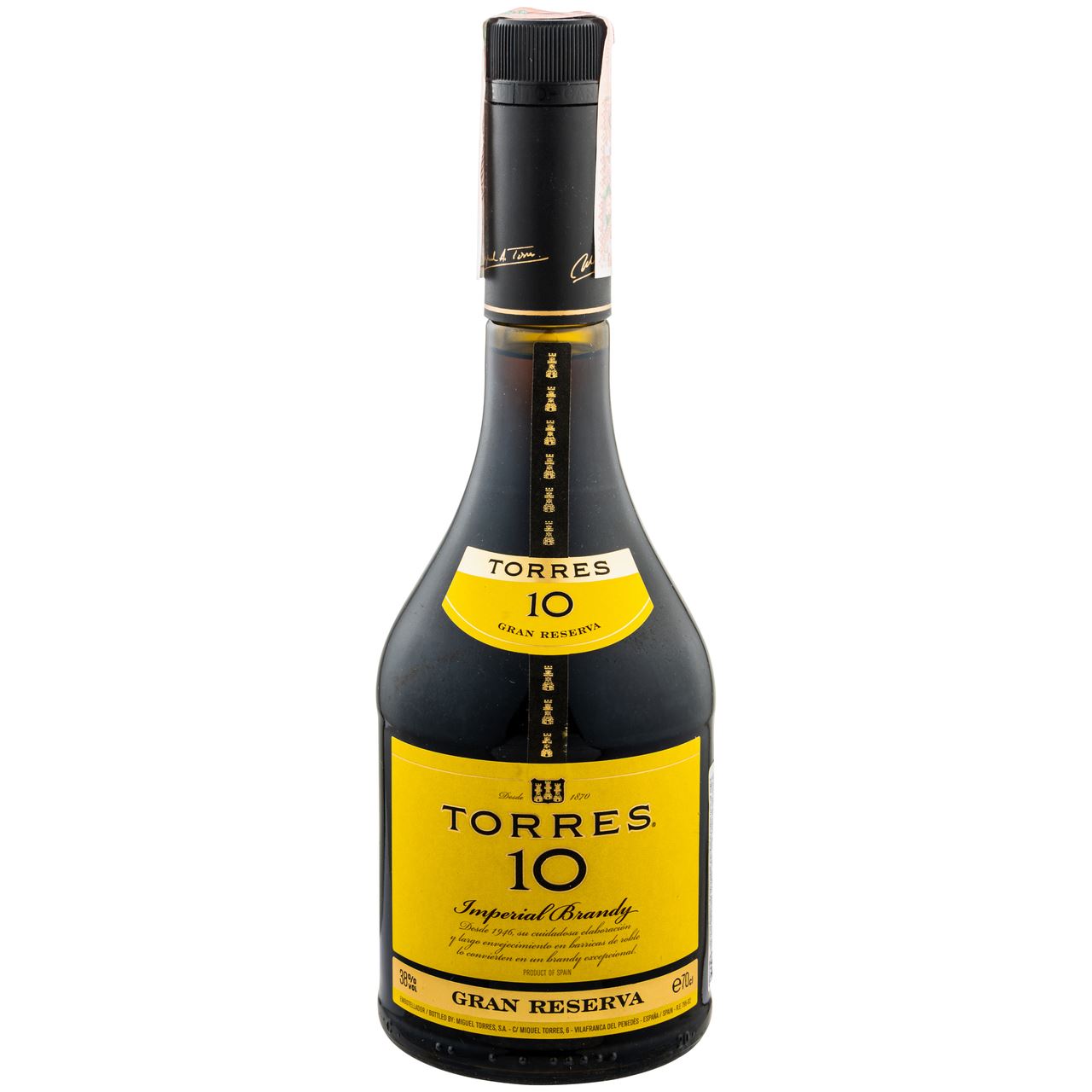 Torres Бренді Reserva Imperial 10YO 38% 0,7л