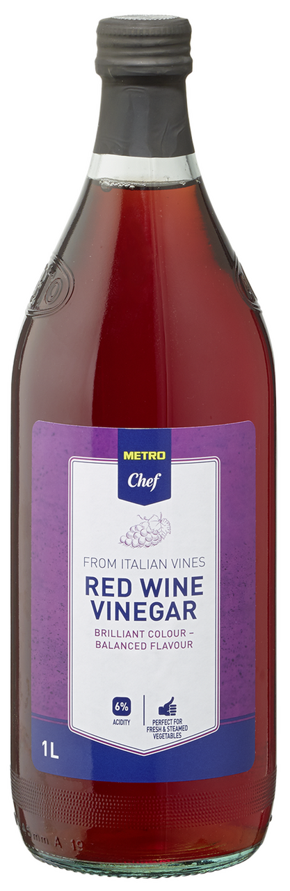 METRO Chef Оцет червоний винний 6% 1л
