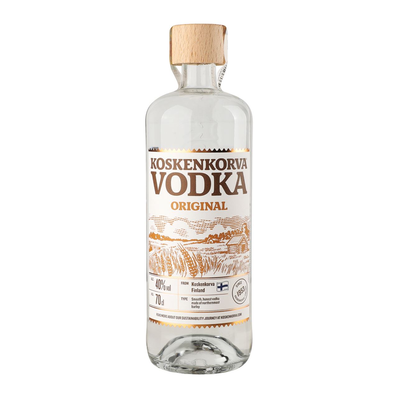 Koskenkorva Горілка 40% 0,7л
