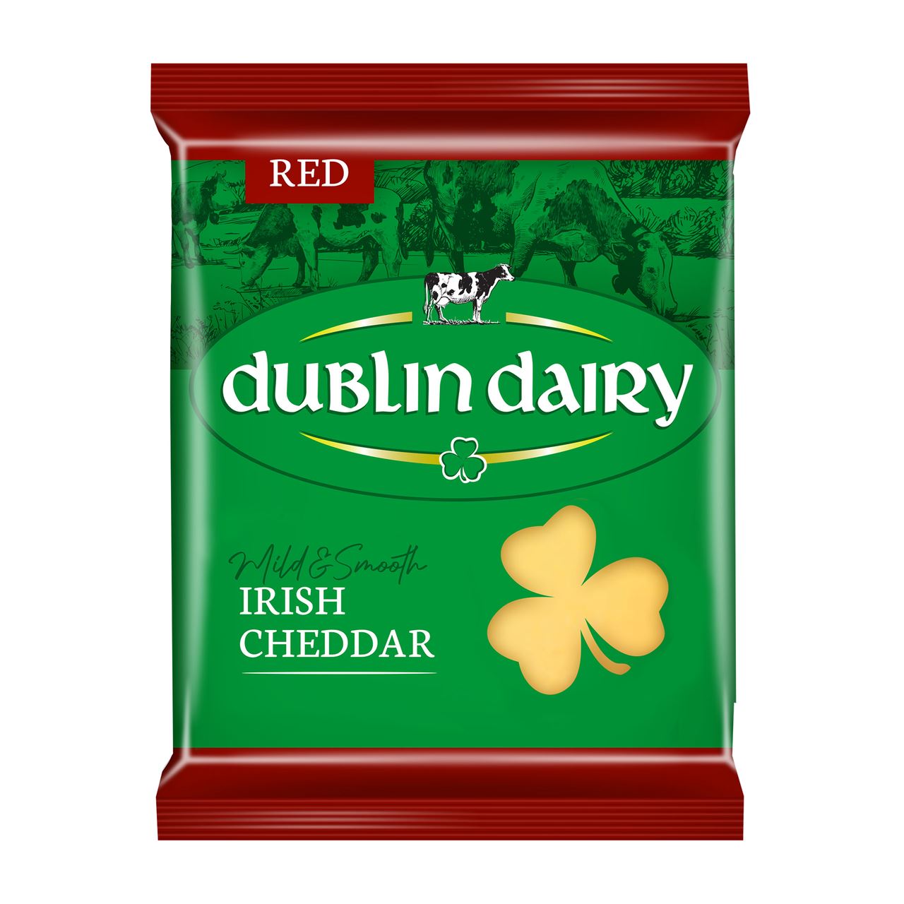 Dublin Dairy Сир Red Irish Cheddar сичужний 48% 200г