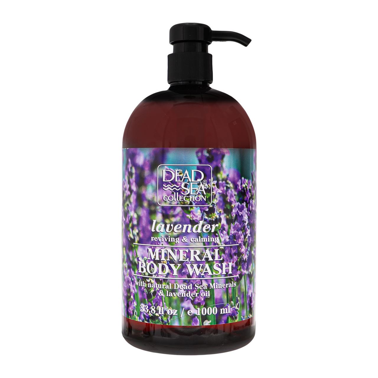 Dead Sea Гель для душу Collection Lavender з мінералами 1л