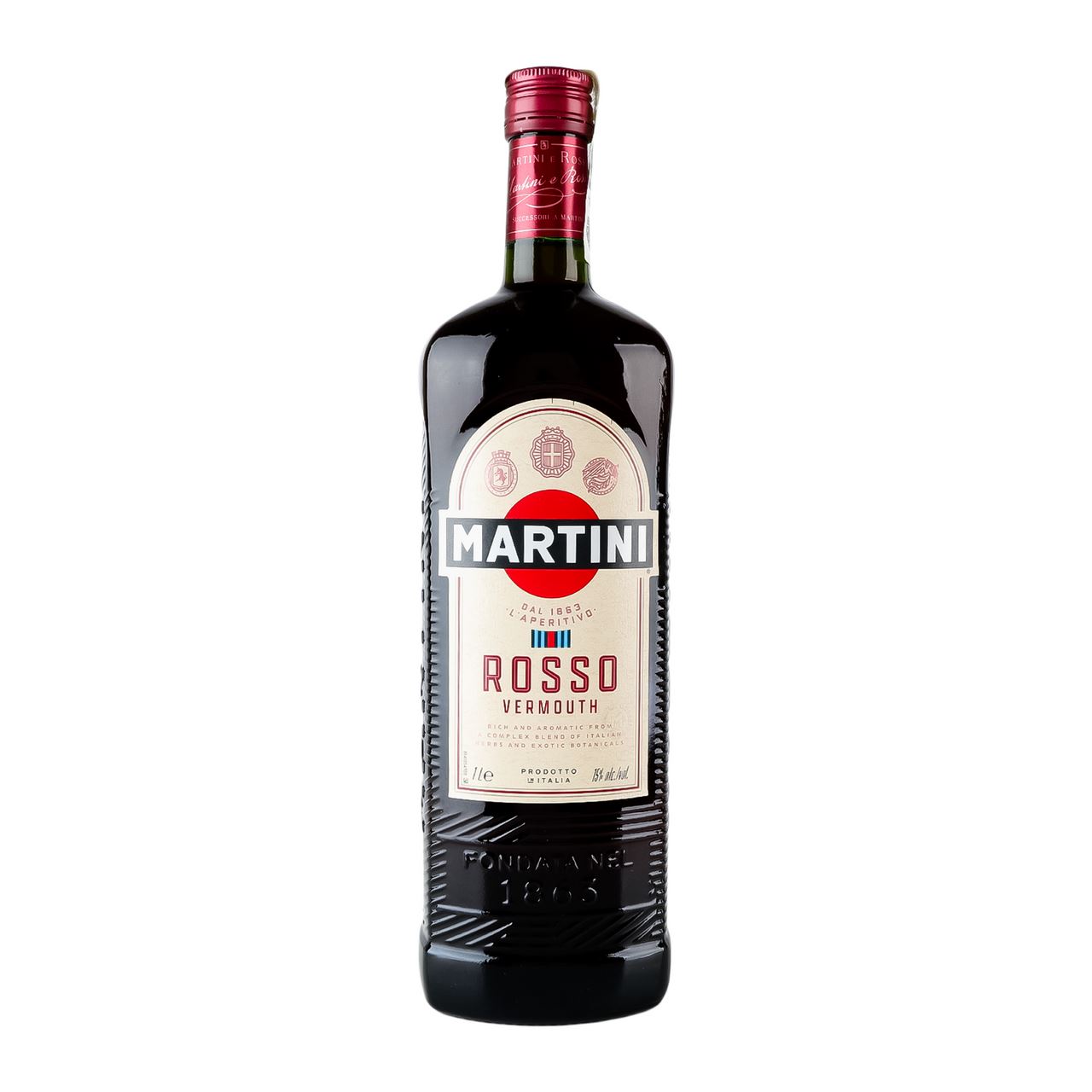 MARTINI Вермут Rosso червоний солодкий 15% 1л