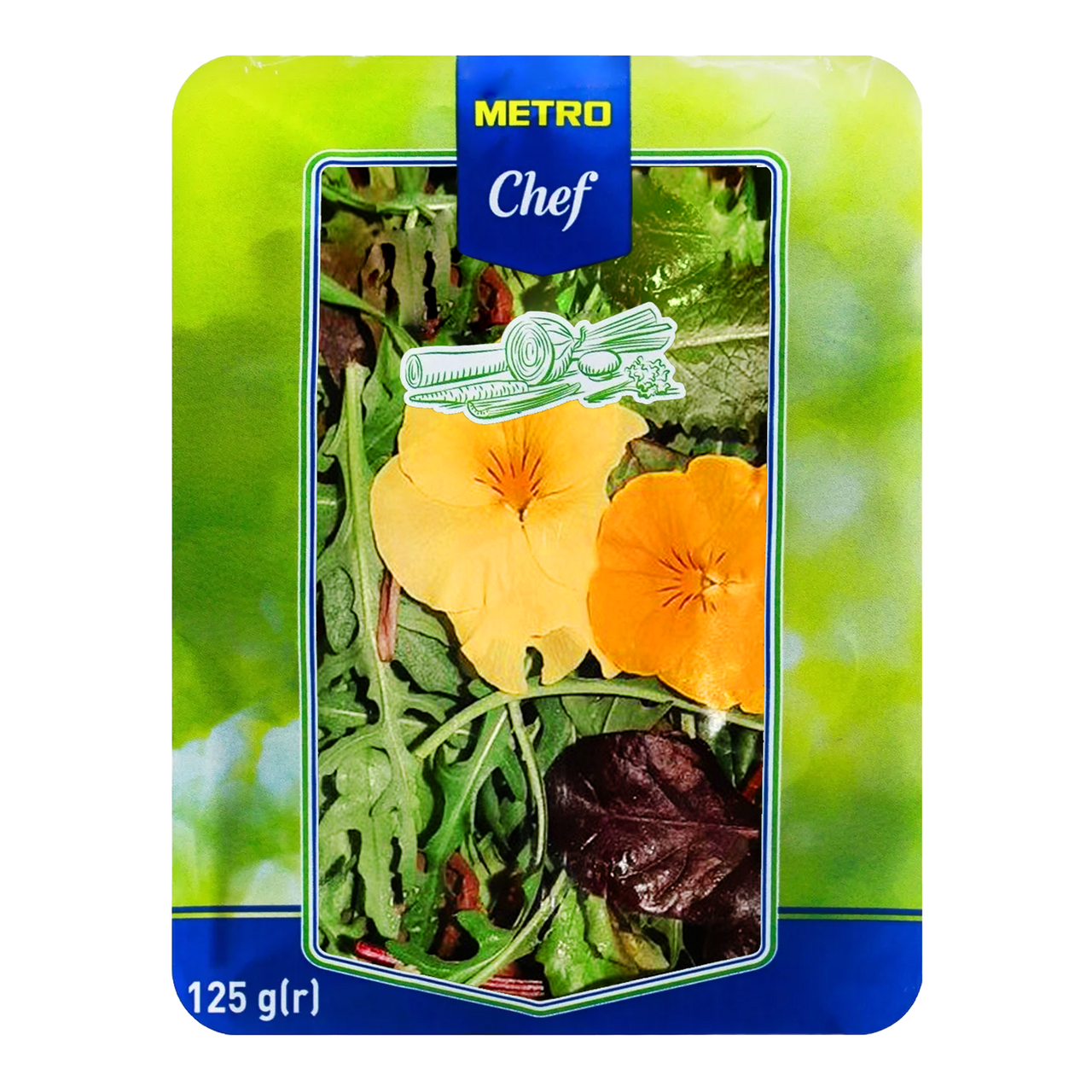METRO Chef Салат Месклум квіти 125г