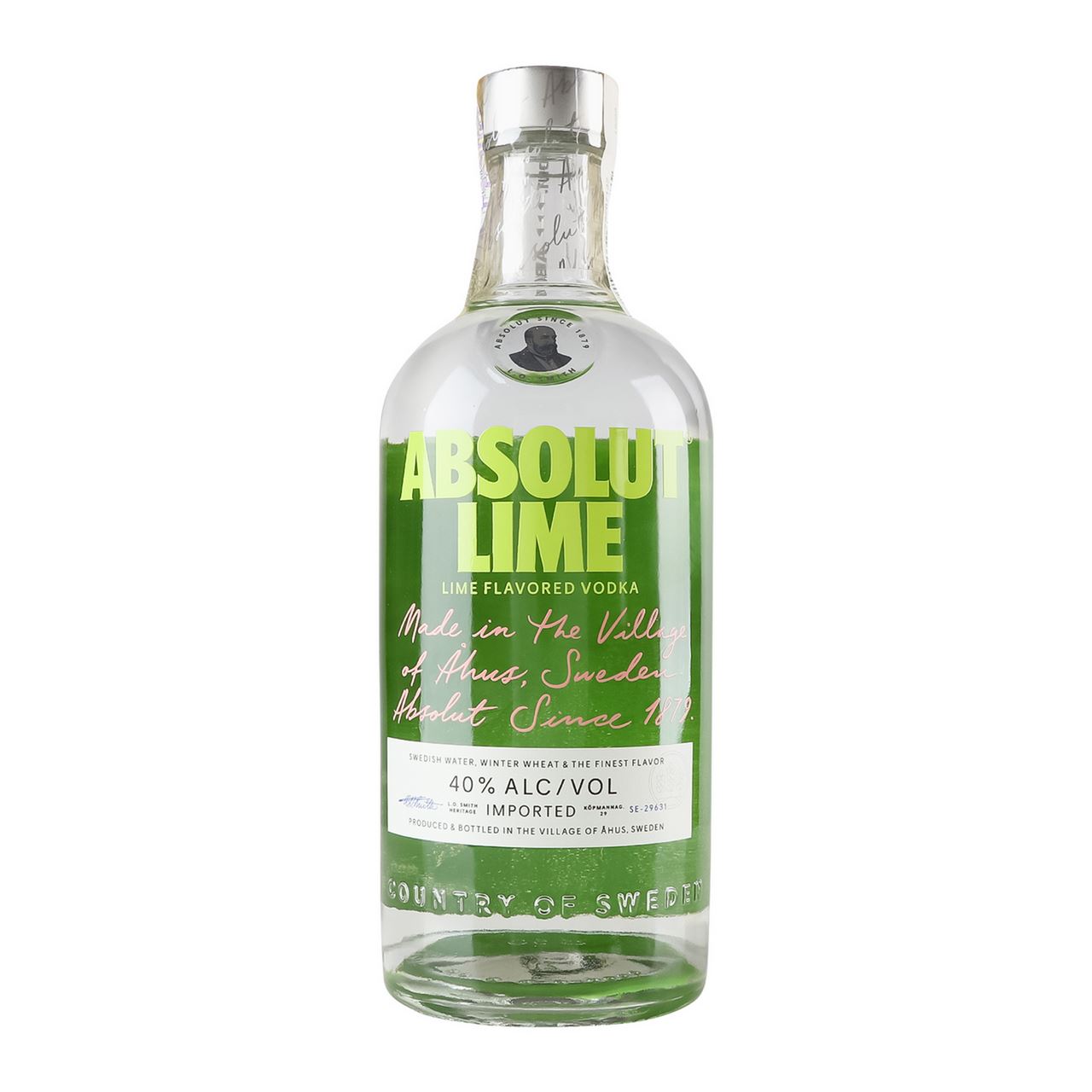 ABSOLUT Горілка Lime особлива 40% 0,7л