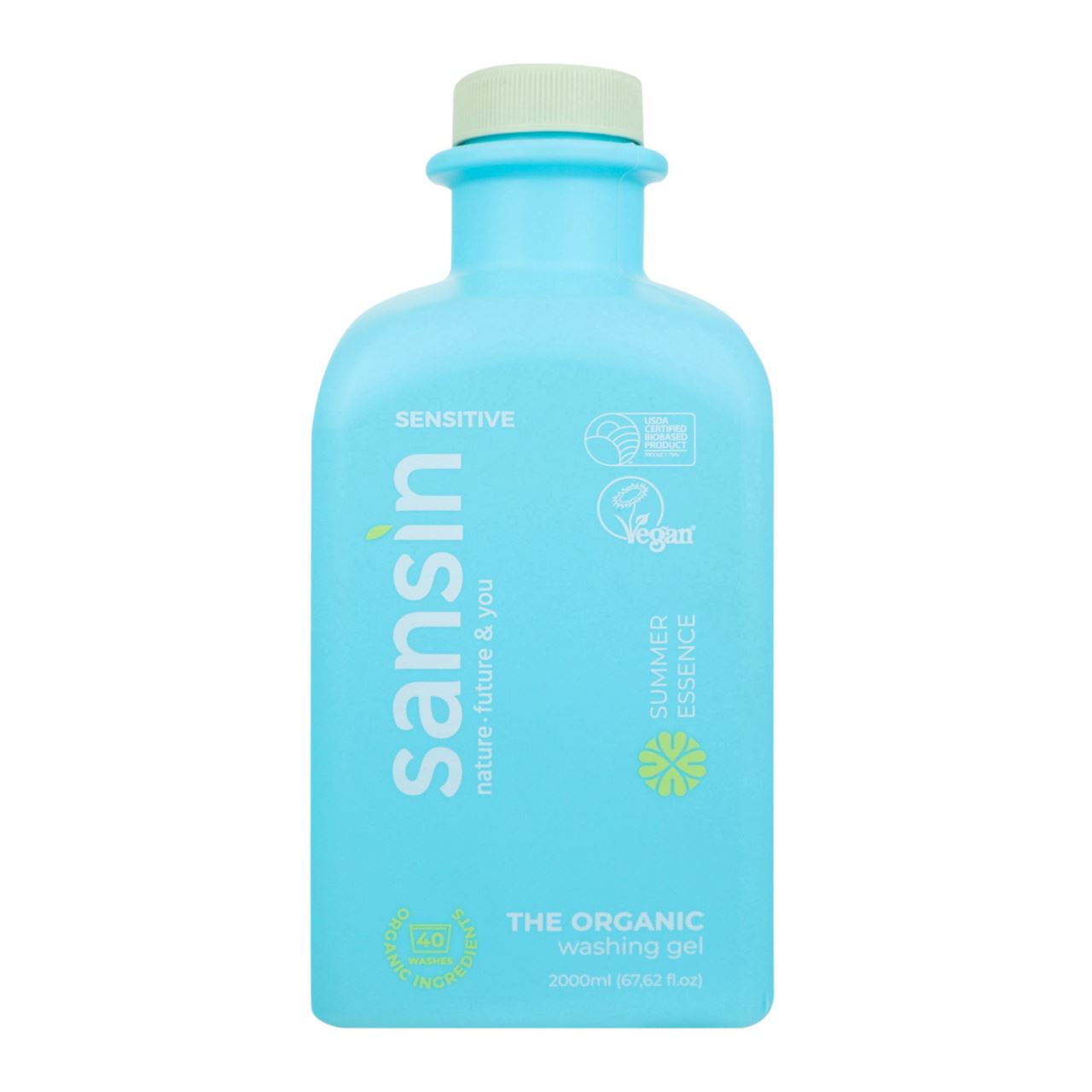 Sansin Гель для прання Summer essence чутливий 2л