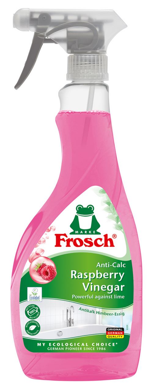 Frosch Засіб чистячий Малина для видалення нальоту 500мл