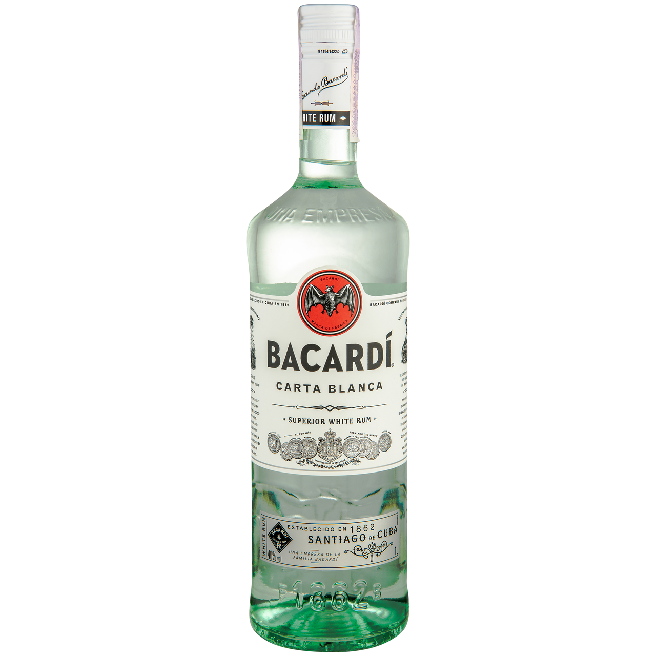 Bacardi карта бланка