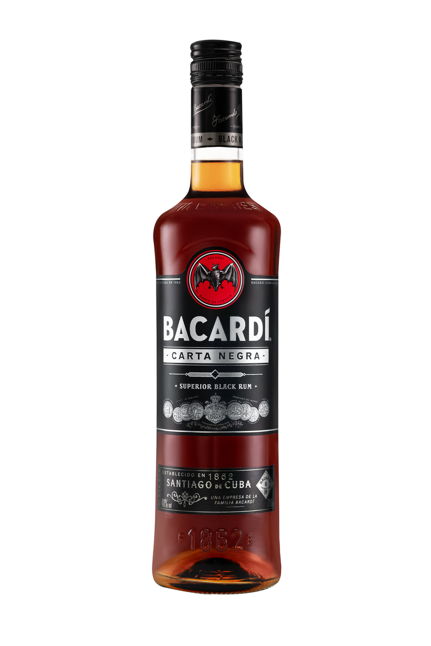 BACARDÍ Ром Carta Negra темний 40% 0,7л