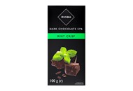 Шоколад Rioba чорний з м`ятою 100г