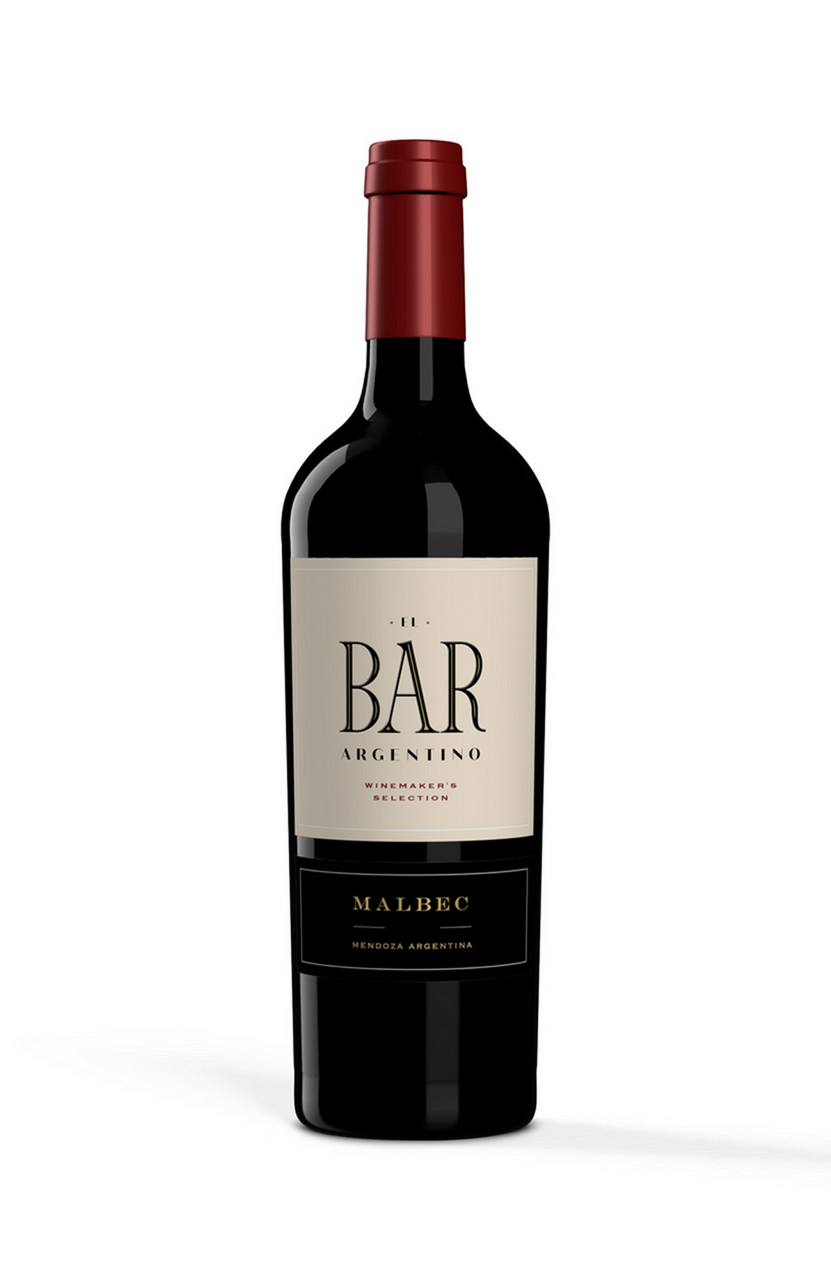 El Bar Argentino Вино Malbec Mendoza червоне сухе 13,5% 0,75л