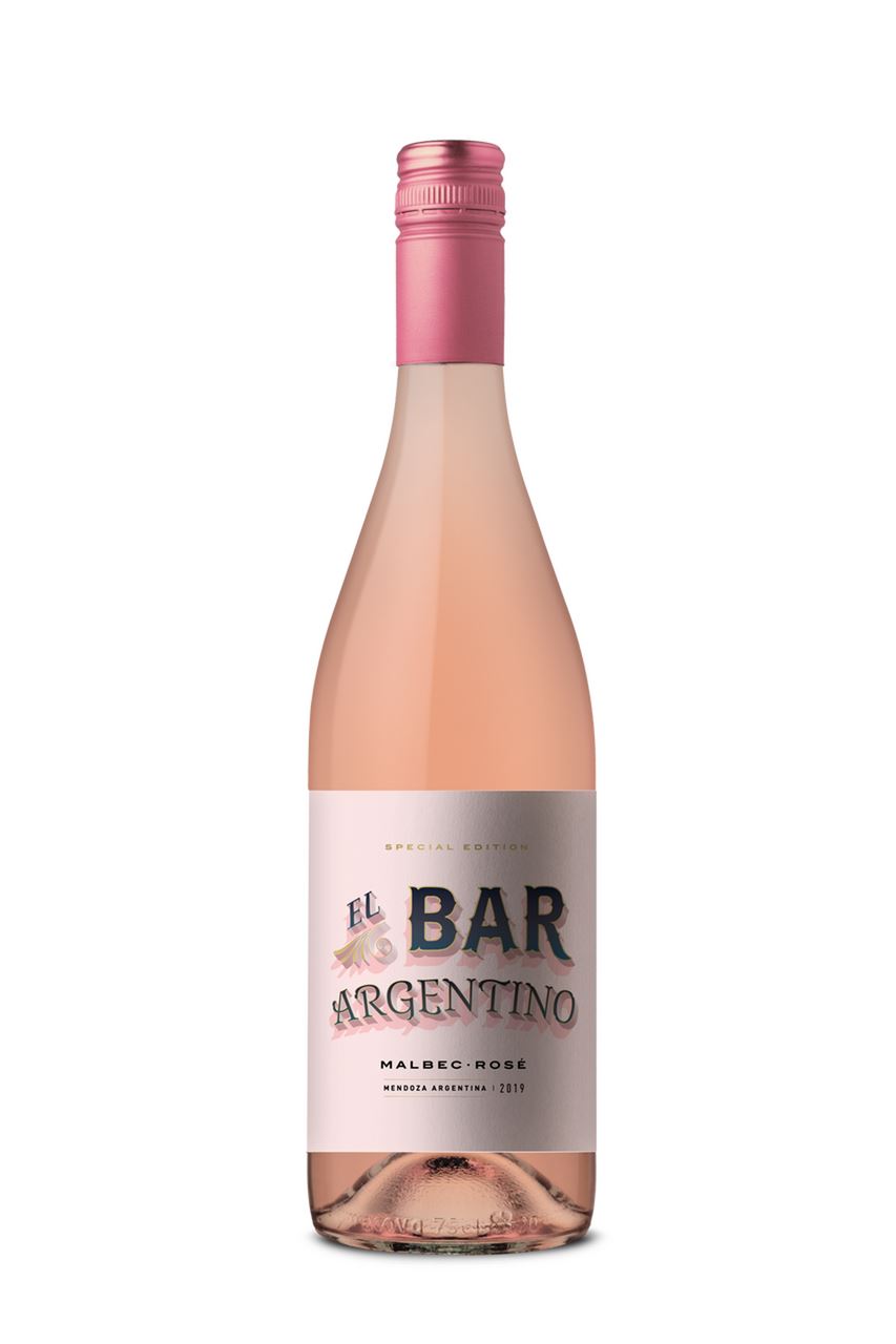 El Bar Argentino Вино Malbec Mendoza рожеве сухе 14% 0,75л