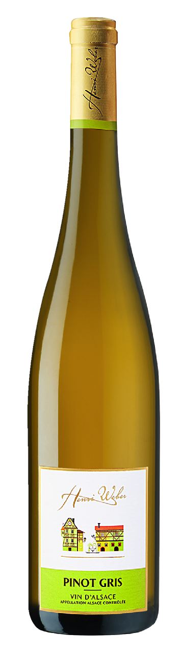 Henri Weber Вино Pinot Gris біле сухе 12% 0,75л