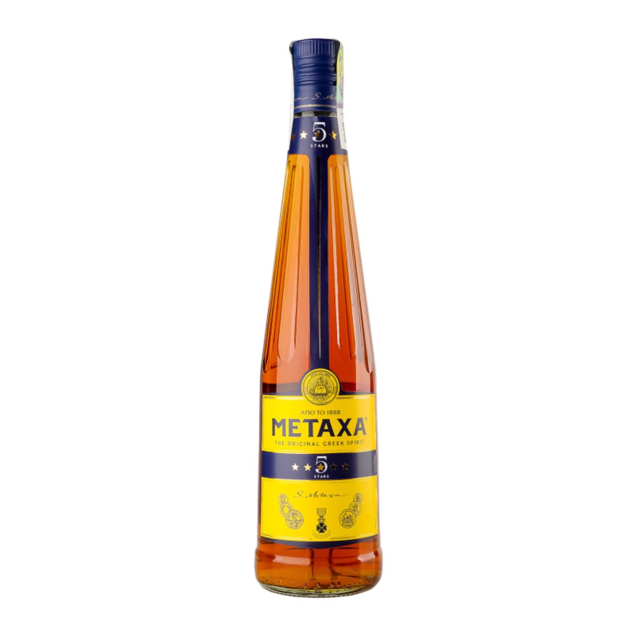 METAXA Напій алкогольний 5* 38% 0,7л