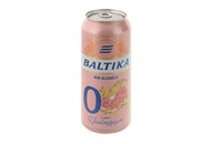 Пиво Baltika смак грейпфрут б/а спеціальне 0% 0,5л ж/б